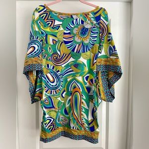 Trina Turk Colorful & Vibrant Summer Dress Size S